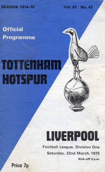 Match programme